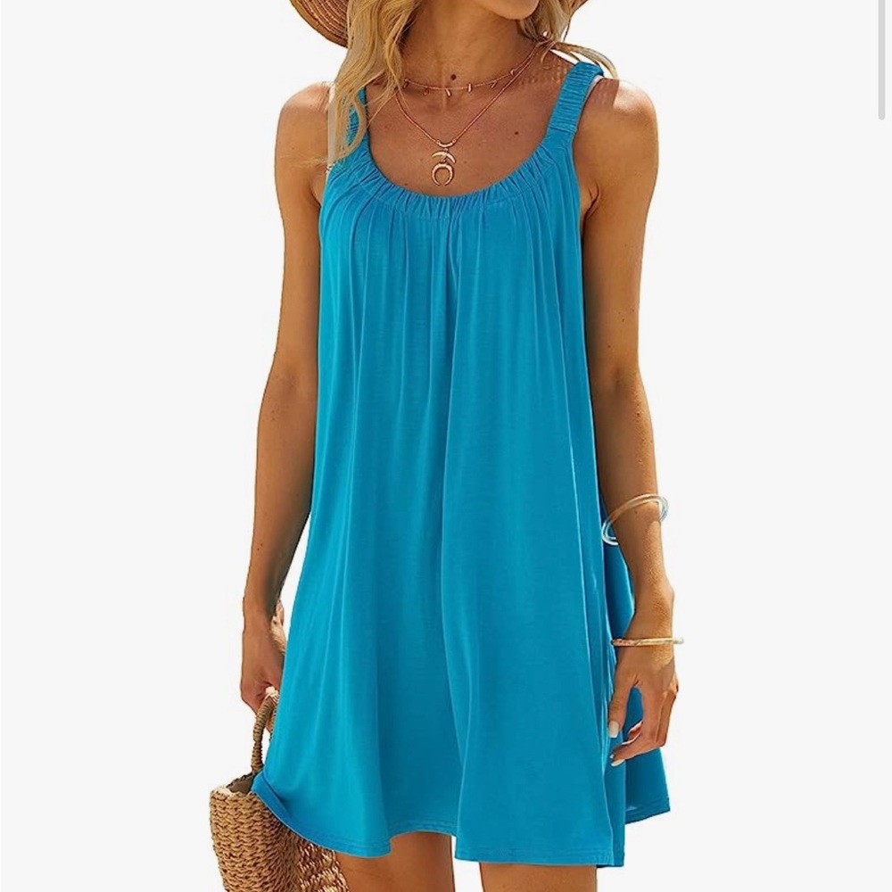 Jar of Love Dress-blue